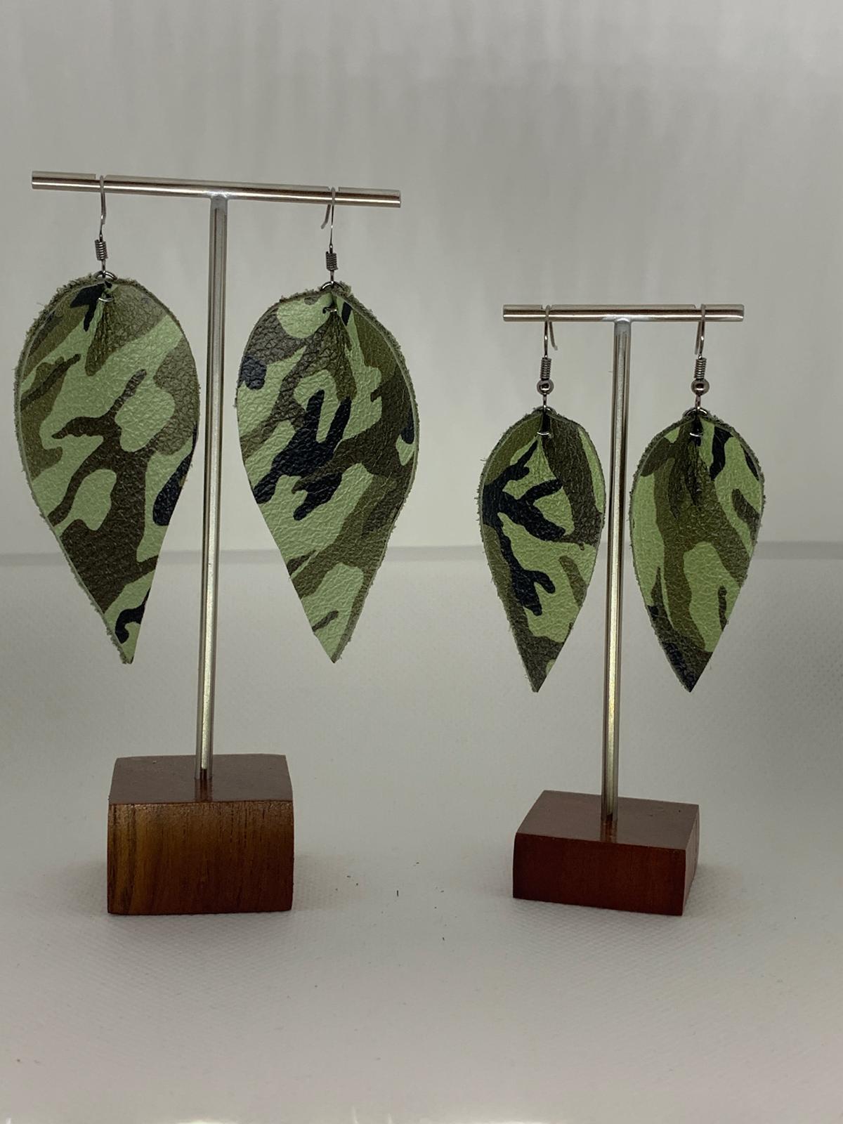 Camo Earring